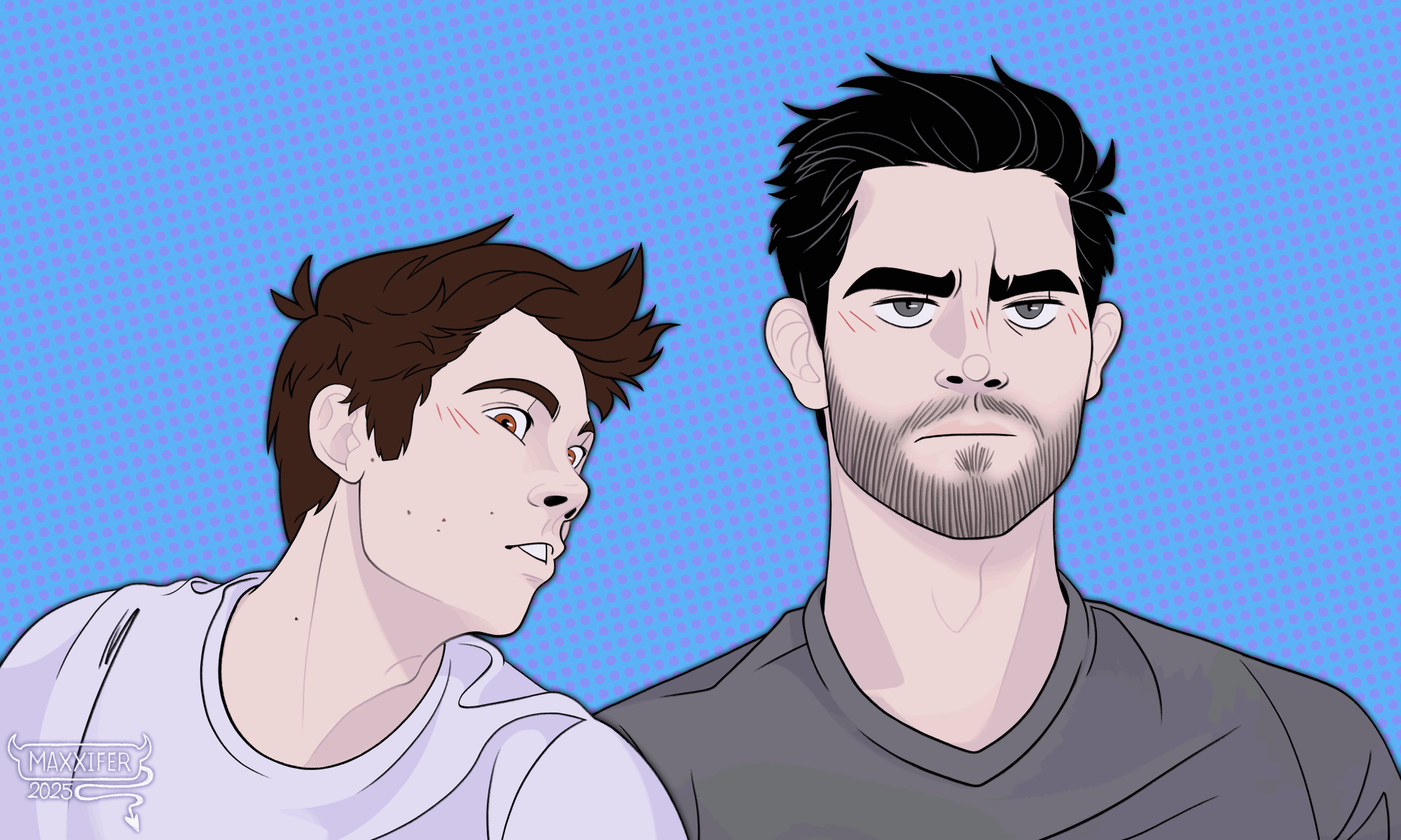 stiles and derek judging you